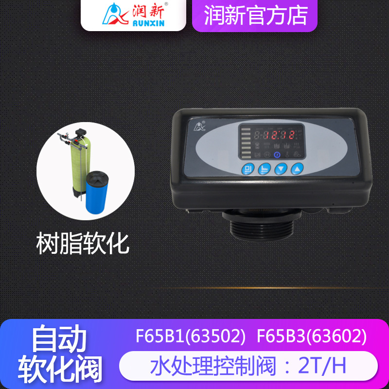锅炉软化水全自动控制阀头时间/流量  F65B1/B3